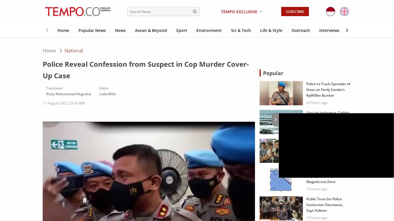 Police Reveal Confession from Suspect in Cop Murder Cover-Up Case